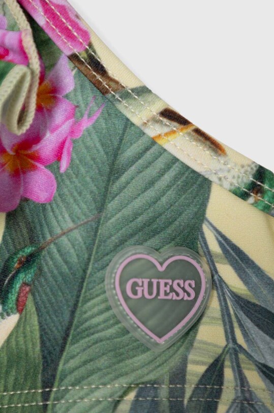 Роздільний дитячий купальник Guess J4GZ01.MC052.PPYH зелений SS24