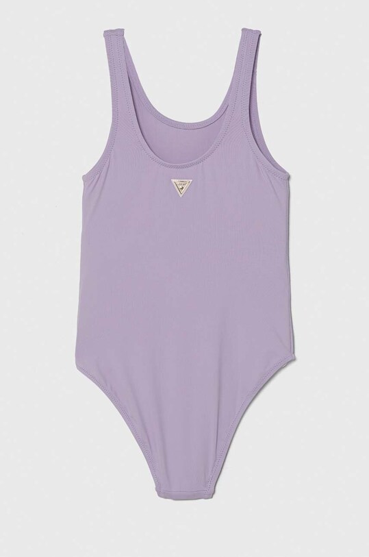 Guess jednoczęściowy strój kąpielowy dziecięcy J4GZ03.MC040.PPYH fioletowy SS24
