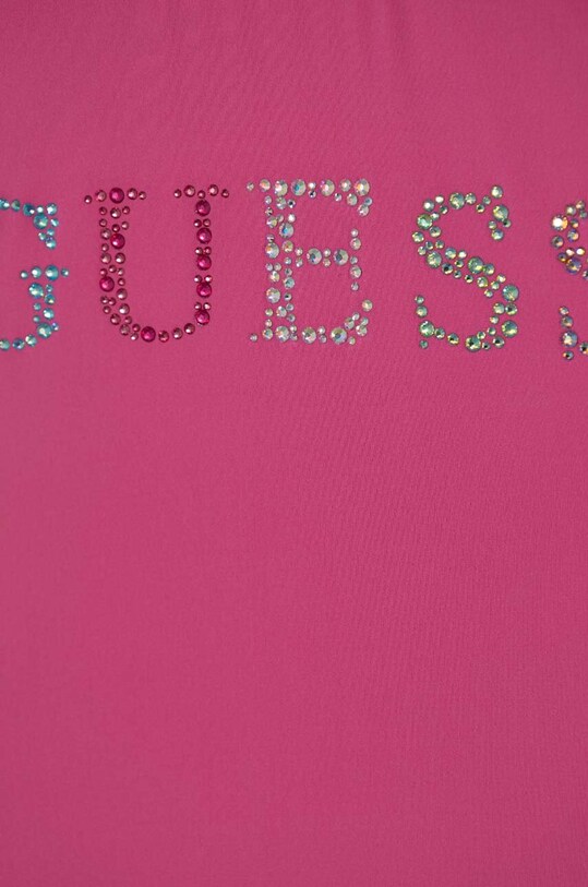 Дівчинка Суцільний дитячий купальник Guess J4GZ03.MC040.PPYH рожевий