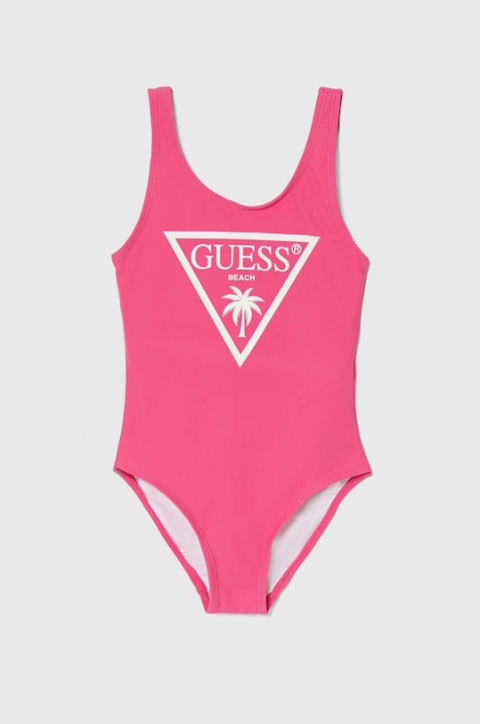 Детски цял бански Guess без банели розов J4GZ39.KCA60.PPYH