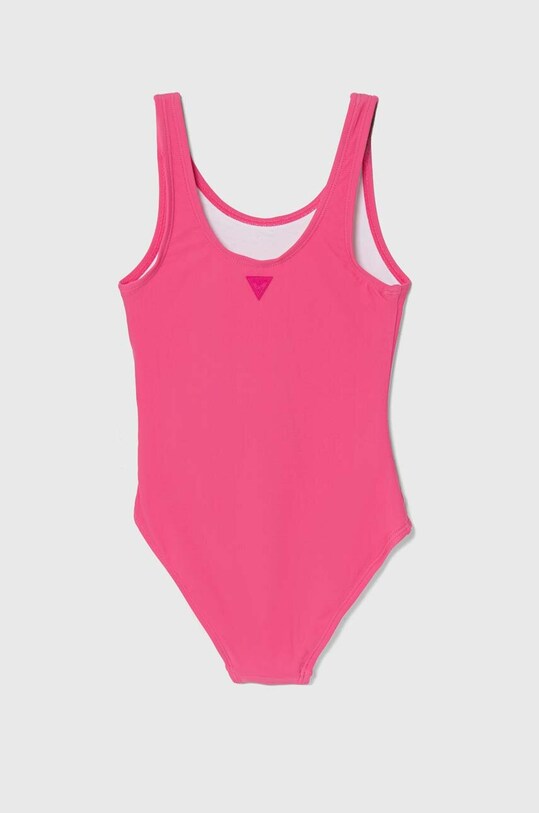 Guess costum de baie dintr-o bucată pentru copii J4GZ39.KCA60.PPYH roz SS24