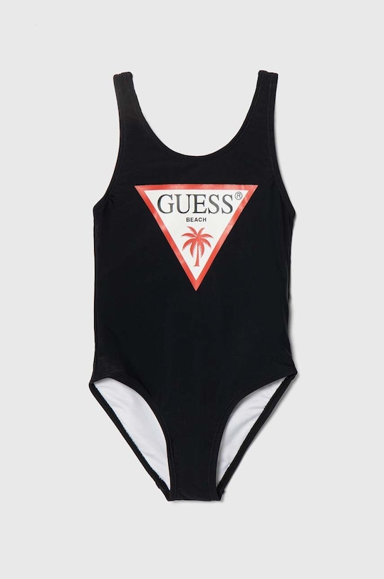 Детски цял бански Guess без банели черен J4GZ39.KCA60.PPYH