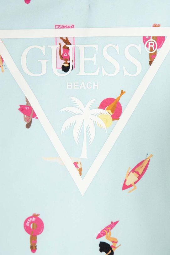 Девочка Детский слитный купальник Guess J4GZ40.MC052.PPYH бирюзовый