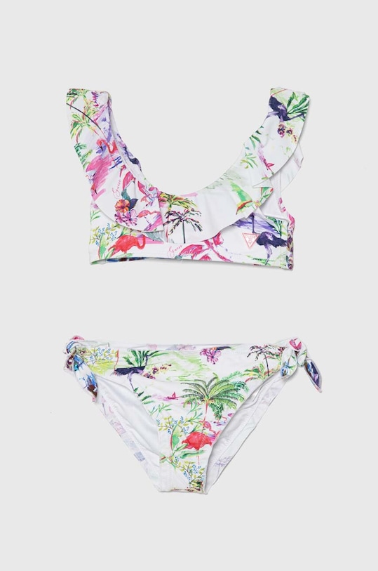 Dječji dvodijelni kupaći kostim Guess komplet zelena J4GZ41.MC052.PPYH