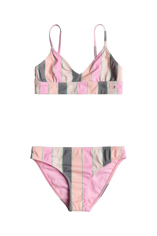 Roxy costum de baie pentru copii din două piese VERY VISTA CROP moale roz ERGX203565