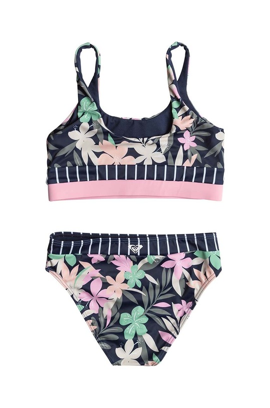 Roxy dwuczęściowy strój kąpielowy dziecięcy ILACABO ACTIVE ERGX203561 czarny SS24