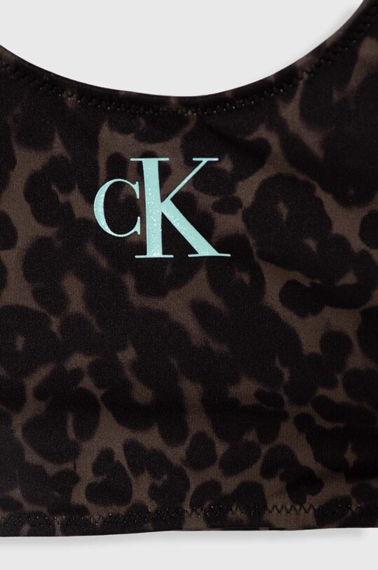 Момиче Детски бански от две части Calvin Klein Jeans KY0KY00068.PPYH зелен