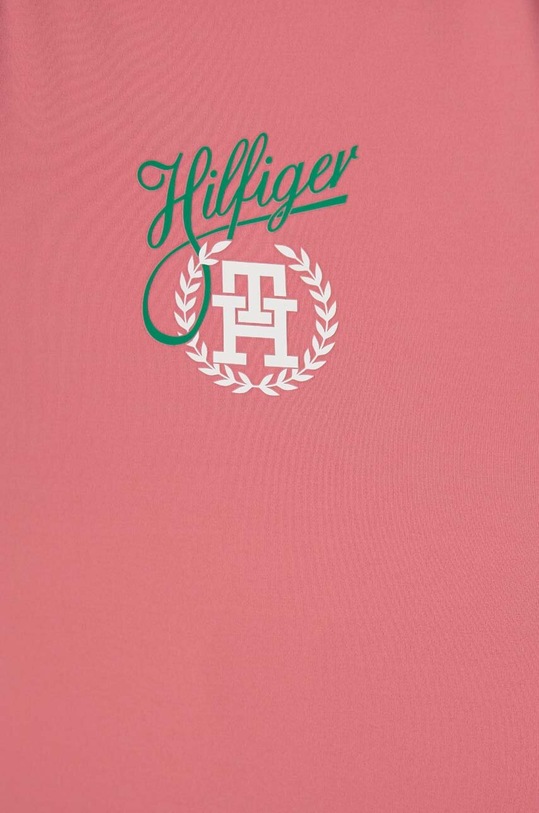 DÍVKA Jednodílné dětské plavky Tommy Hilfiger UG0UG00716.PPYH růžová