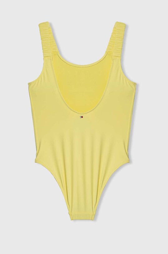 Fete Tommy Hilfiger costum de baie dintr-o bucată pentru copii UG0UG00731.PPYH galben