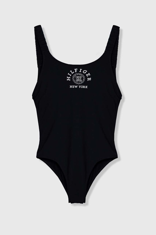 Tommy Hilfiger jednoczęściowy strój kąpielowy dziecięcy miękka granatowy UG0UG00731.PPYH