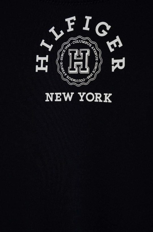 Tommy Hilfiger jednoczęściowy strój kąpielowy dziecięcy UG0UG00731.PPYH granatowy SS24