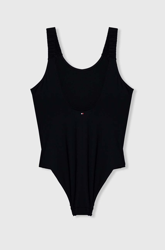 Dziewczynka Tommy Hilfiger jednoczęściowy strój kąpielowy dziecięcy UG0UG00731.PPYH granatowy