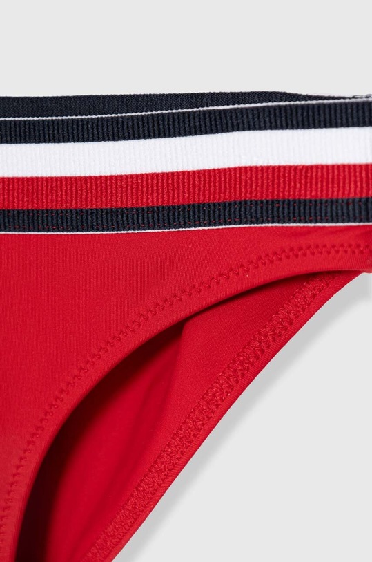 Tommy Hilfiger dwuczęściowy strój kąpielowy dziecięcy czerwony UG0UG00724.PPYH