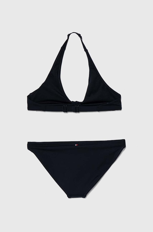 Tommy Hilfiger dwuczęściowy strój kąpielowy dziecięcy UG0UG00730.PPYH granatowy SS24