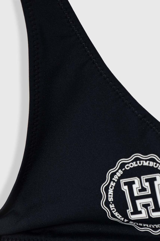 Dziewczynka Tommy Hilfiger dwuczęściowy strój kąpielowy dziecięcy UG0UG00730.PPYH granatowy