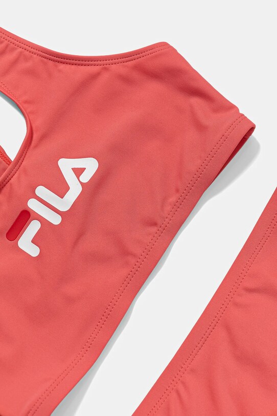 DÍVKA Dvoudílné dětské plavky Fila SASSARI FAT0436 růžová