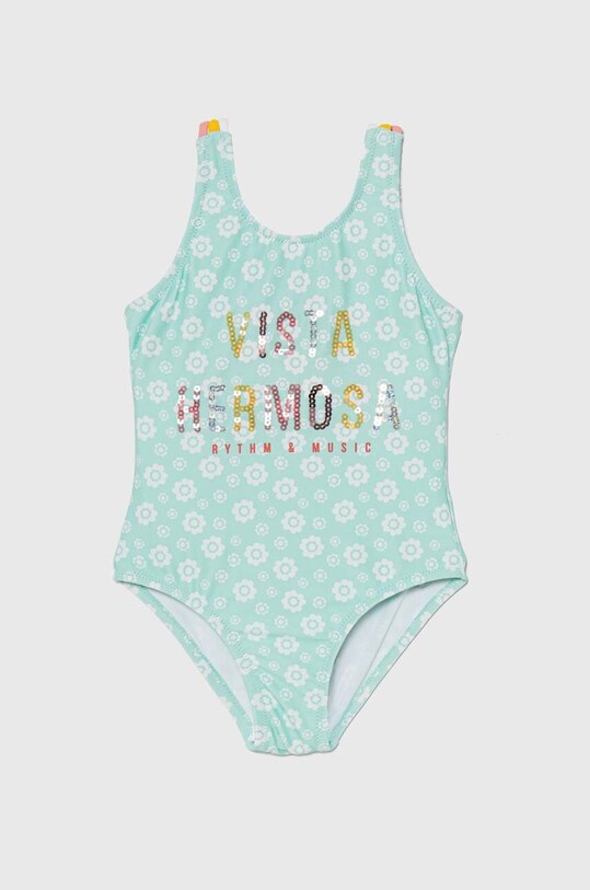 Детский слитный купальник zippy мягкая бирюзовый 3105919601