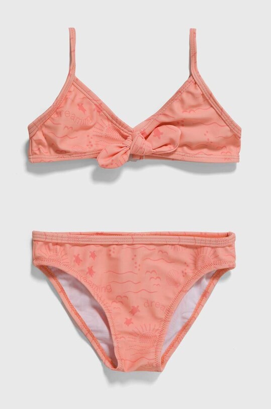 Fete zippy costum de baie pentru copii din două piese 2-pack 3106049802 portocaliu