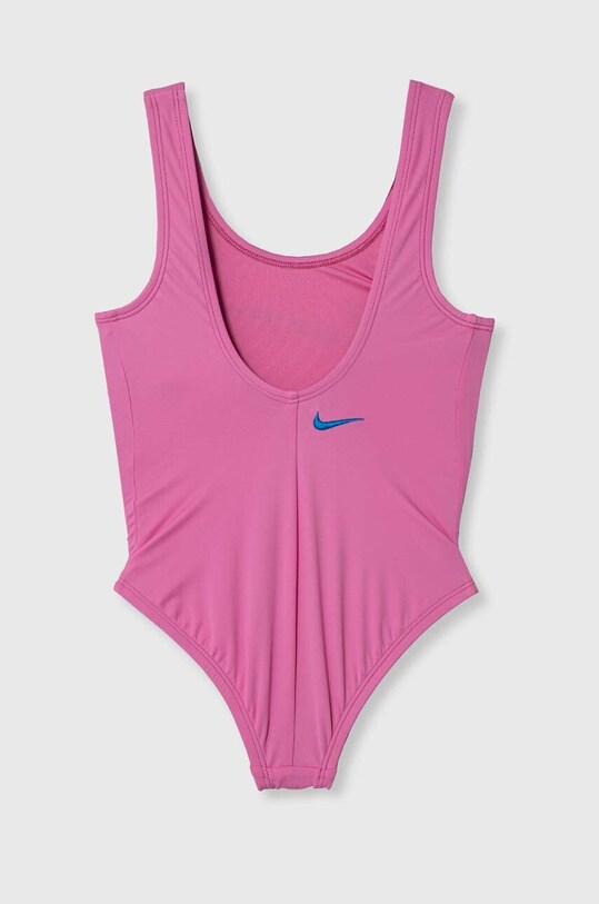 Девочка Детский слитный купальник Nike Kids MULTI LOGO NESSE724 розовый