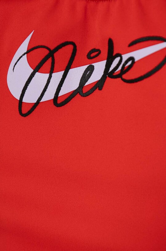Κοριτσίστικα Παιδικό μαγιό δύο τεμαχίων Nike Kids LOGO TAPE NESSE728 κόκκινο