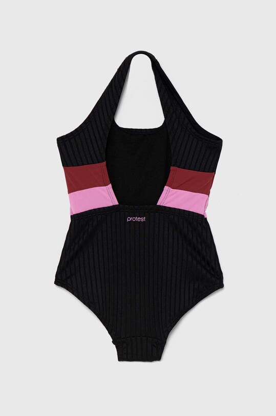 Суцільний дитячий купальник Protest PRTSAFA 7910243 чорний SS24