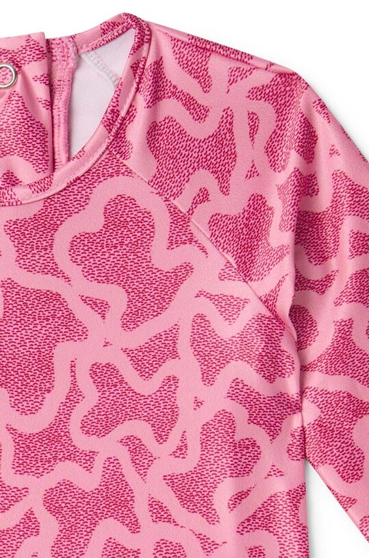 Dziewczynka Tous jednoczęściowy strój kąpielowy niemowlęcy Kaos.2007 różowy
