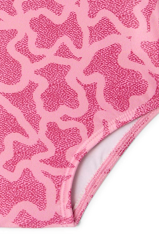 Dziewczynka Tous jednoczęściowy strój kąpielowy dziecięcy Kaos.2011 różowy