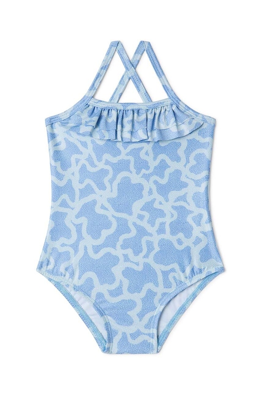 Детский слитный купальник Tous мягкая бирюзовый Kaos.2011