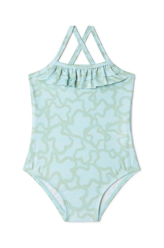 Tous jednoczęściowy strój kąpielowy dziecięcy miękka zielony Kaos.2011