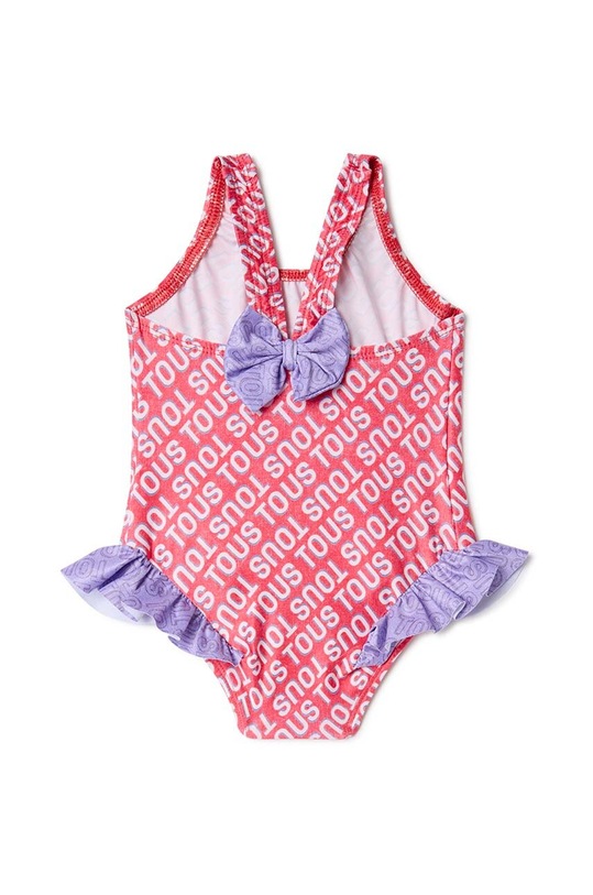 Tous costum de baie dintr-o bucată pentru copii Logo.2011 roz SS24