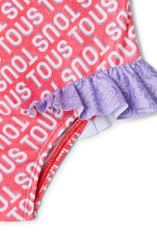 Fete Tous costum de baie dintr-o bucată pentru copii Logo.2011 roz