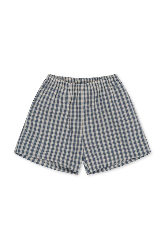 Детские хлопковые шорты Konges Sløjd KS100332 голубой SS24