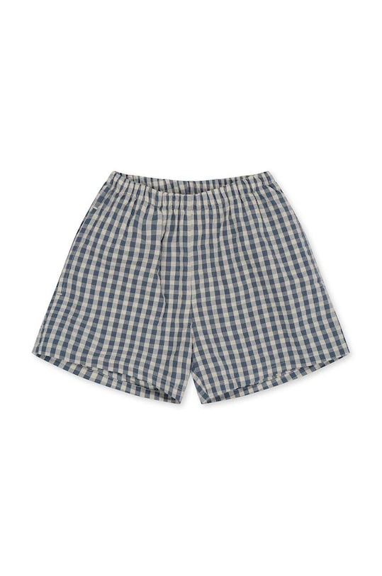 Детские хлопковые шорты Konges Sløjd KS100332 голубой SS24