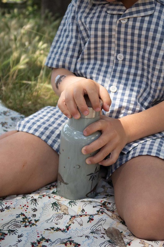 Детские хлопковые шорты Konges Sløjd KS100332 голубой