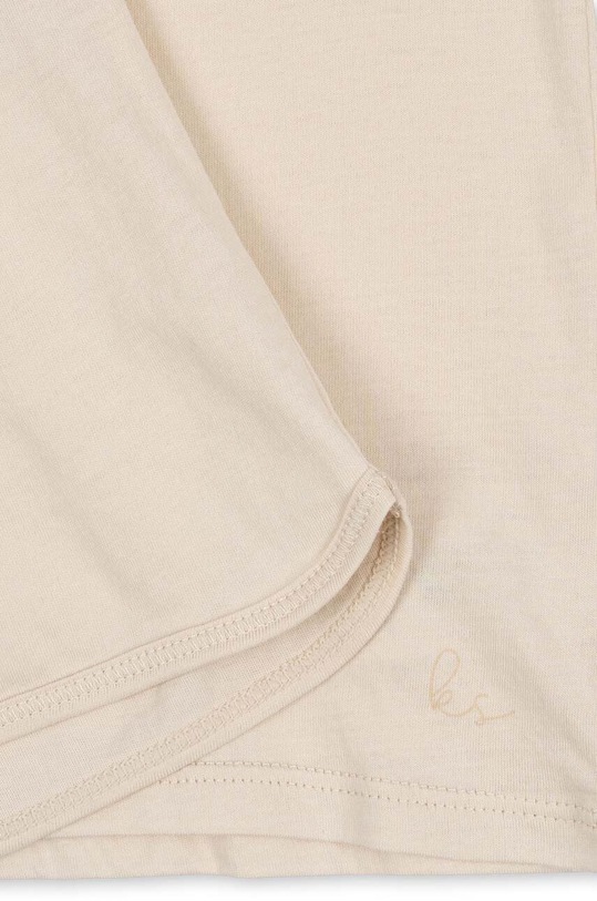 Dječja pamučna pidžama Konges Sløjd KS100879 zlatna