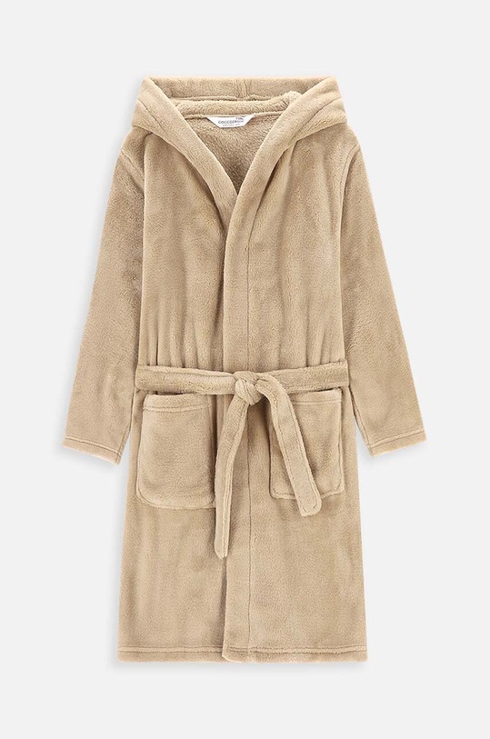 Coccodrillo szlafrok dziecięcy WC4410103BAT beżowy SS24