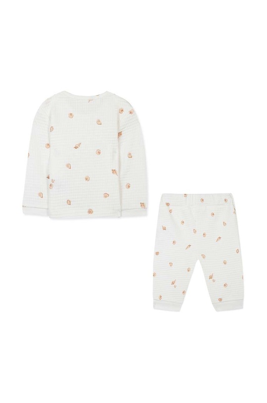 Dječja pamučna pidžama Tartine et Chocolat bijela TY54110.80.86