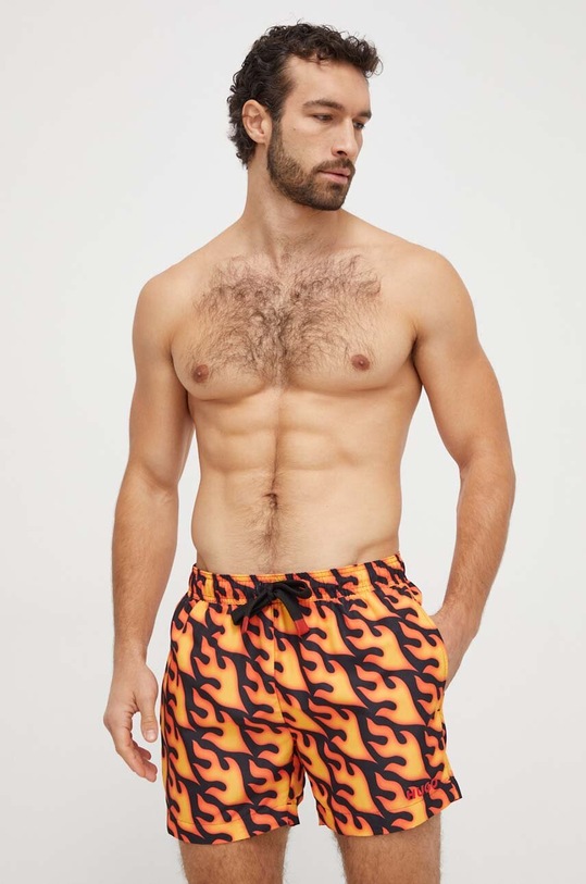 Kratke hlače za kupanje HUGO 50510180 crvena SS24