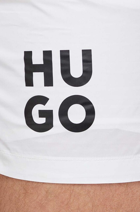Ρούχα Μαγιό HUGO 50510190 λευκό