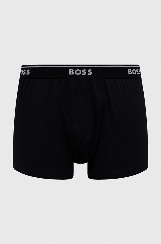 BOSS pamut boxeralsó 3 db 50475685 szürke SS24