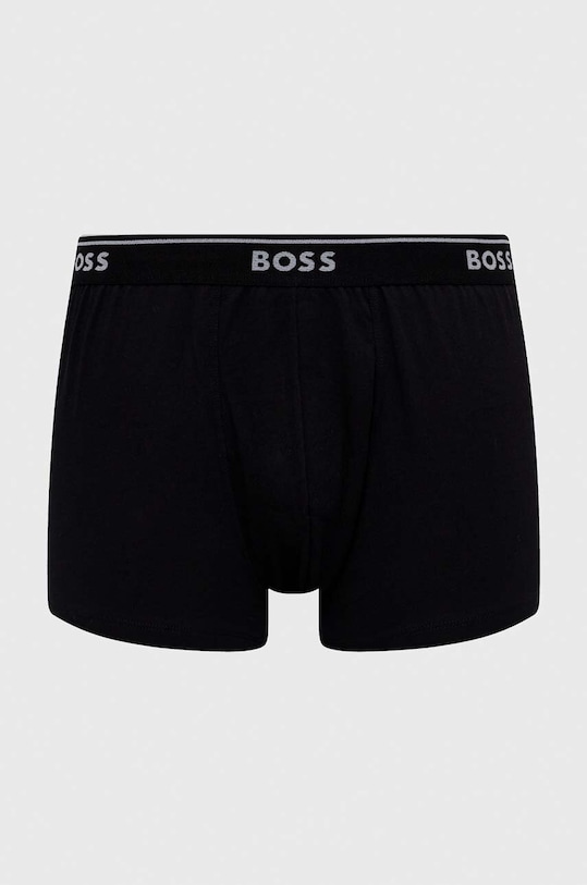 BOSS pamut boxeralsó 3 db 50475685 szürke SS24