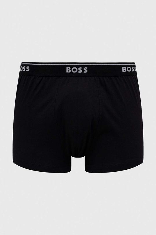 BOSS bokserki bawełniane 3-pack 50475685 czarny SS24