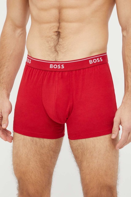 BOSS pamut boxeralsó 3 db többszínű 50475685