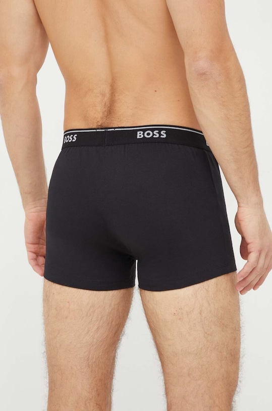 BOSS pamut boxeralsó 3 db 50475685 többszínű