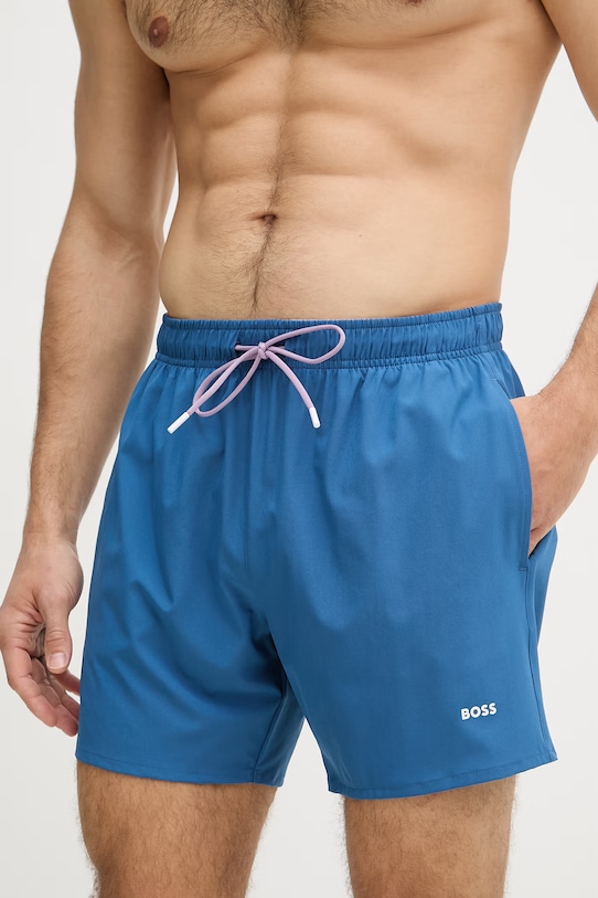 BOSS pantaloncini da bagno da uomo Tio 50491601 blu SS26