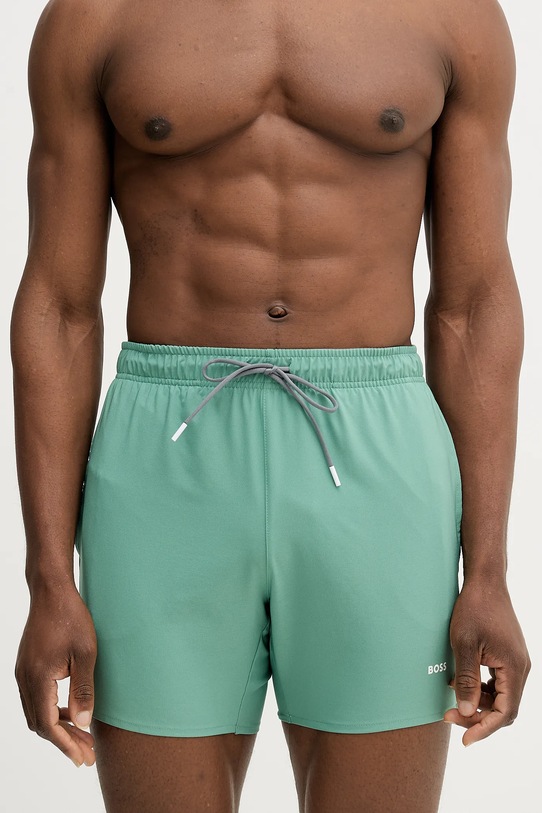 Купальные шорты BOSS Tio 50491601 зелёный SS26