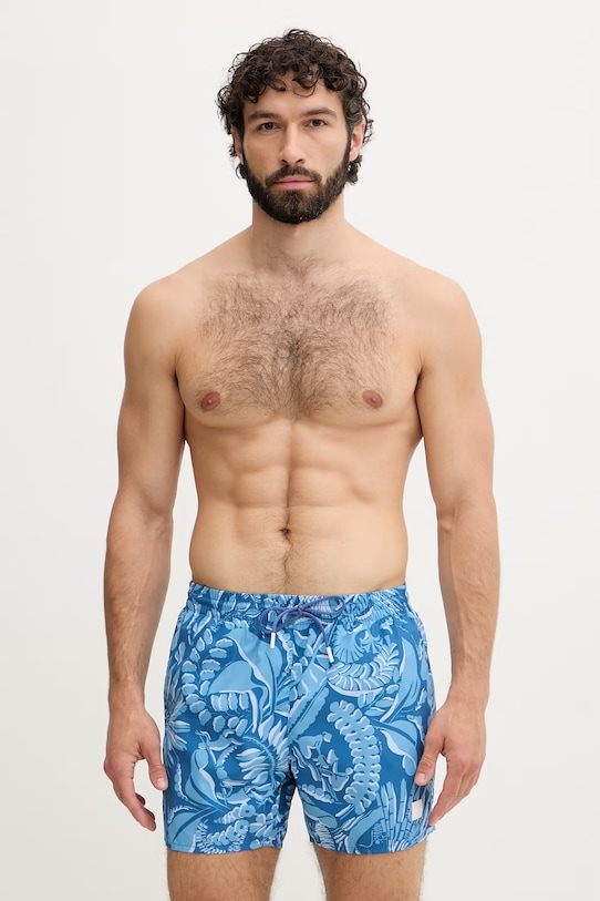 BOSS plavecké šortky pánske Piranha modrá 50508844