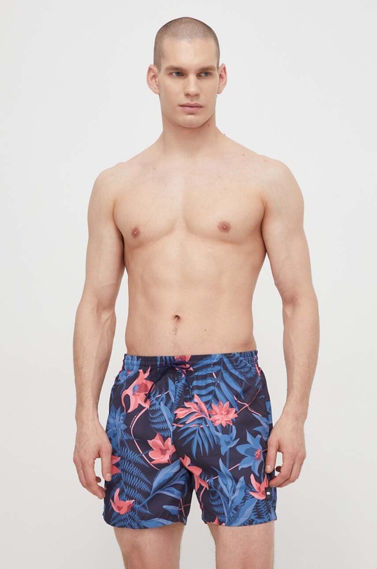 BOSS fürdőnadrág Planet friendly sötétkék 50508844