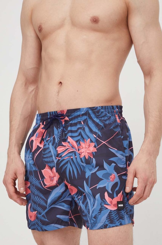 BOSS fürdőnadrág 50508844 sötétkék SS25
