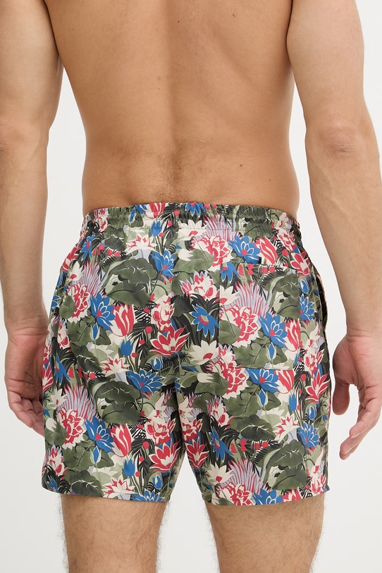 Ρούχα BOSS σορτς μαγιό Ανδρικά Piranha 50508844 πράσινο